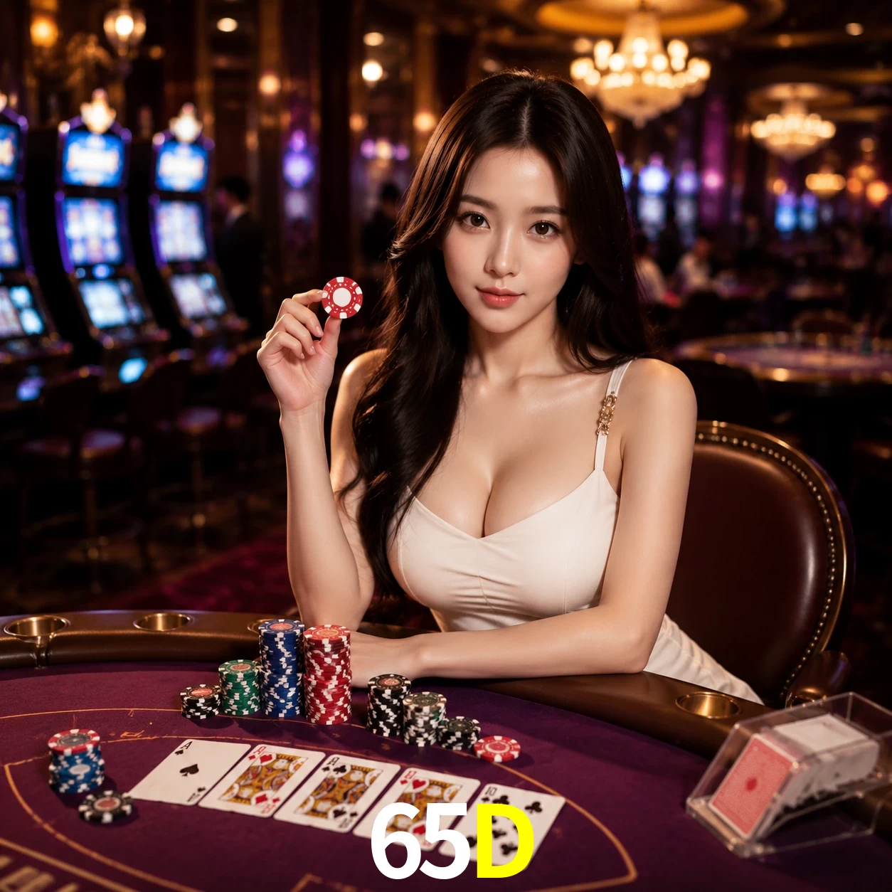Cassino ao vivo 65D dealers